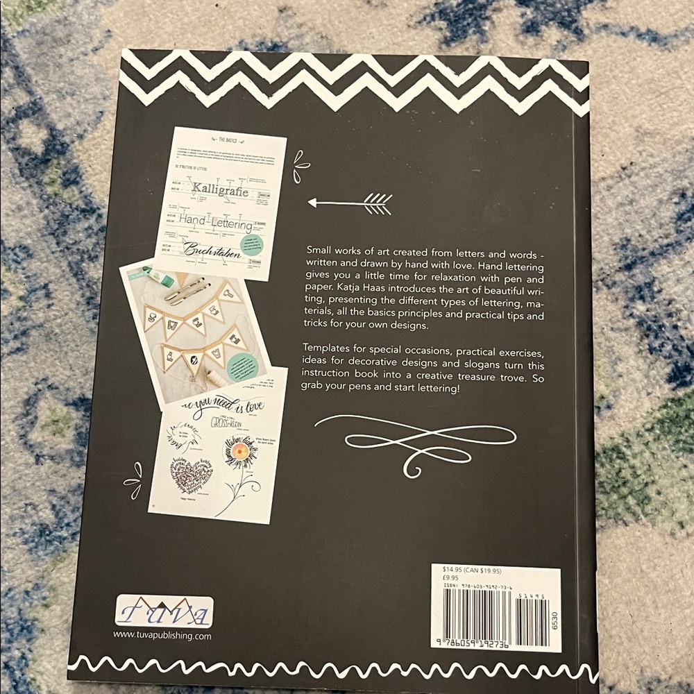 Hand Lettering Step by Step Guide Book - Picture 3 of 4